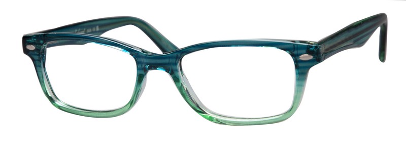 Kids Eyeglasses Frame Enhance EN3926 Frame Size 45-16-130 Blue Fade