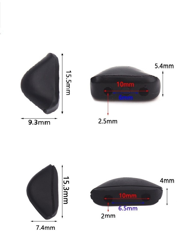 12 Nose Pad For-Oakley Pit Bull,Straightlink,Chainlink,Turbine,Badman,Crosslink gallery