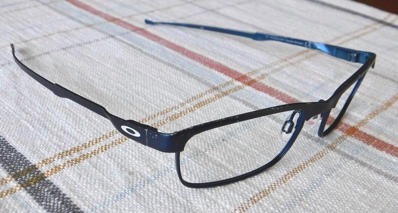 Oakley Metal Plate Eyeglasses OX3222-0352 Powder Midnight Frames 52-18-141 gallery