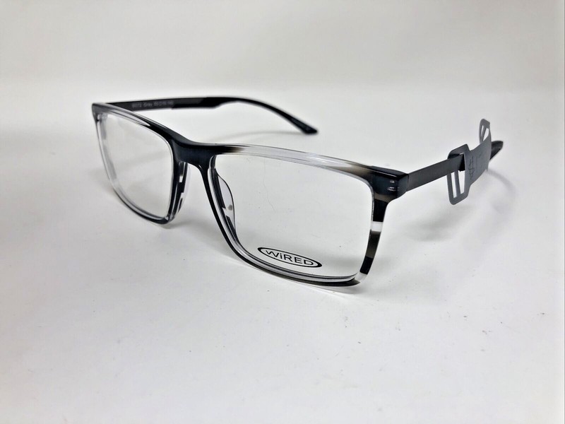 WIRED BY AVALON 6072 GRAY 55-16-140 EYEGLASSES FRAME 959