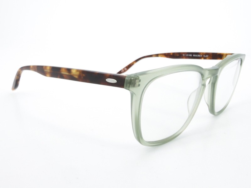 Barton Perreira Clay Eyeglasses FRAMES MAA/MCH Gray 51[]21-148 Tortoise M507