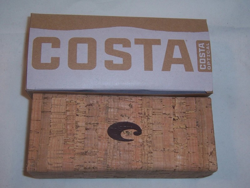 NEW COSTA DEL MAR EYEGLASSES 06A8023 MATTE BLACK 8023-01 55mm RX AUTHENTIC gallery