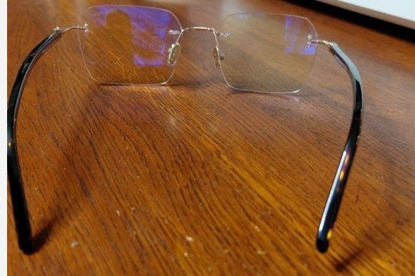 NEW Tom Ford FT5934-B 028 54 Rimless Eyeglasses Rose Gold Titanium Frame Elegant gallery