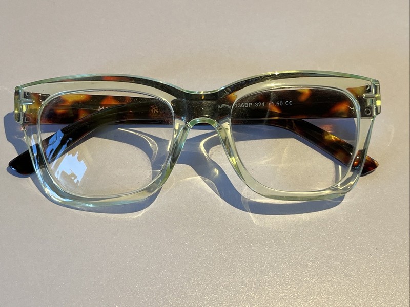 Marilyn Monroe Eyeglasses Readers Clear Tortoise Shell Frame MMR136GP 324 Retro gallery