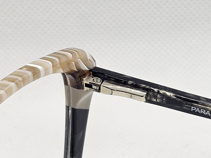 PARADOX P5097 5097 090 Black Transparent Marble Black 52-18-135 Eyeglasses M:02 gallery
