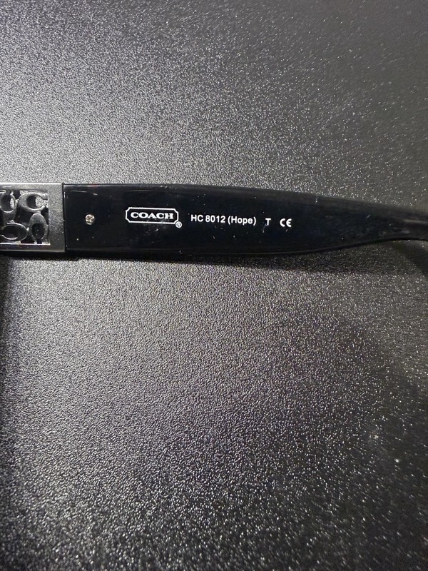 Coach HC 8012 Hope 5002/11 Oval Black Eyeglasses Sunglasses 53-15-140 Frame Only gallery