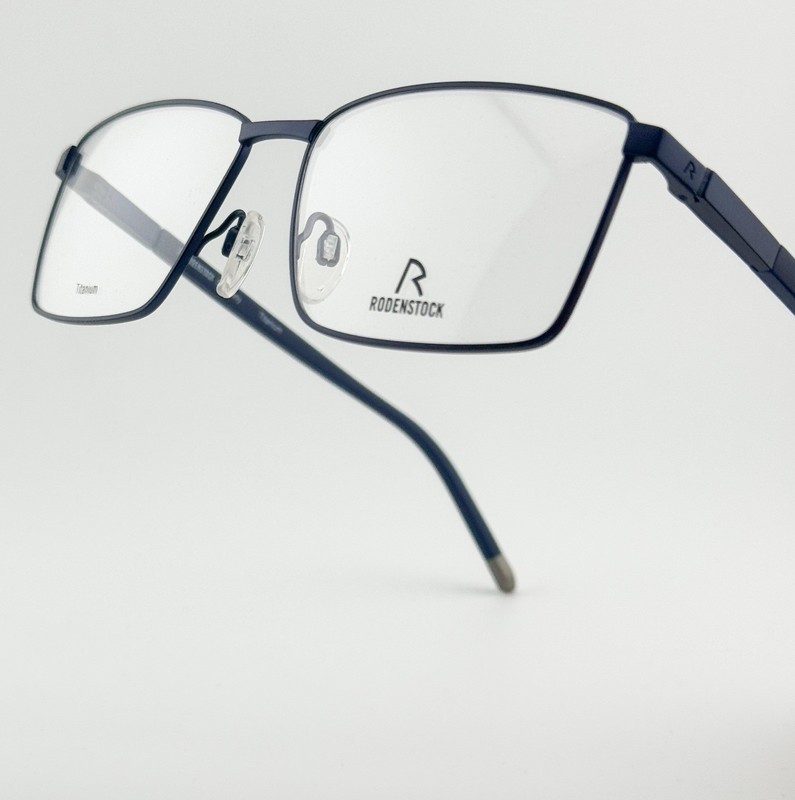 Authentic Rodenstock Germany Eyewear R 7047 F Eyeglasses D. BLUE Frame Specs