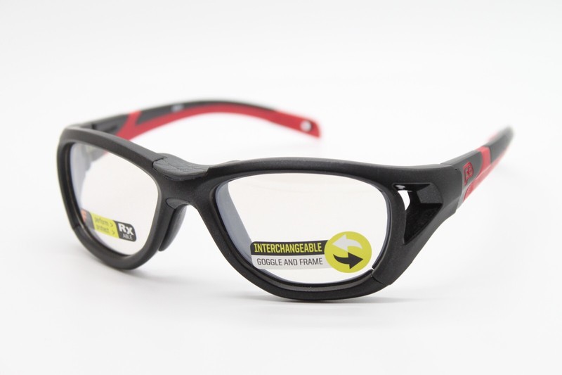 NEW LIBERTY SPORT REC SPECS SPORT SHIFT #203 BLACK AUTHENTIC EYEGLASSES 52-16