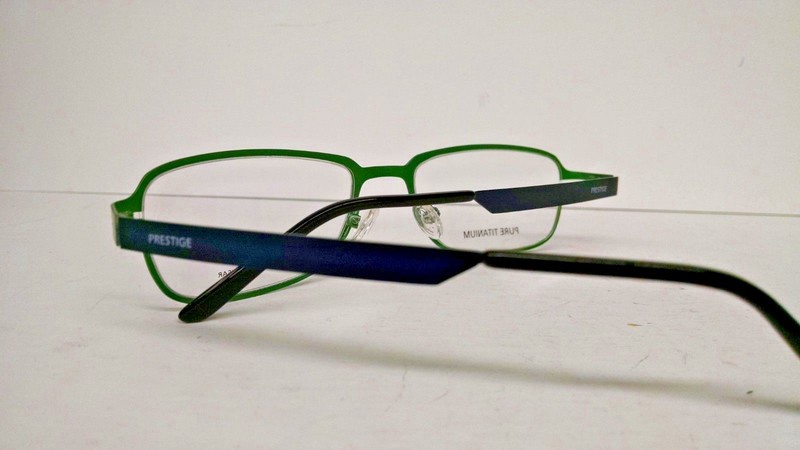 Prestige PT5776 C1 Designer Eyeglasses Frame 54-18-140 Blue and green gallery