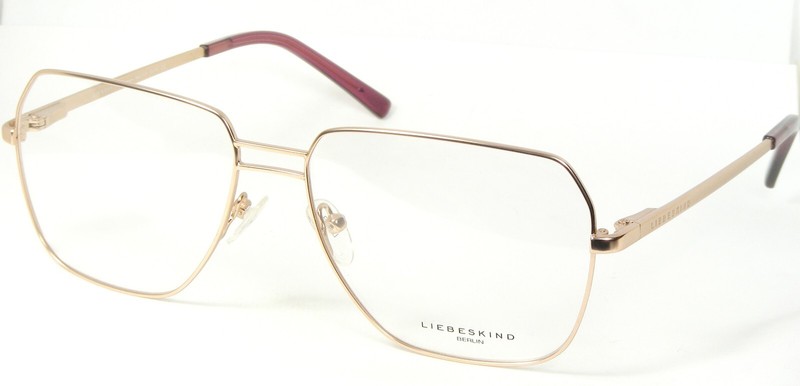 LIEBESKIND BERLIN 11034 190 PALE ROSE GOLD EYEGLASSES GLASSES 57-15-140 Germany
