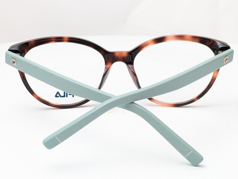 FILA VFI092 09SZ Havana Mint Green Unisex Eyeglasses Frames 53-17-140 gallery
