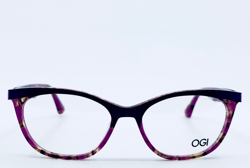 NEW OGI HERITAGE 9114/2124 Purple Womens Cat Eye Eyeglasses 51-16-140 B:36 A gallery