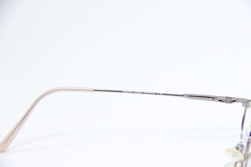 LIDO WEST EYEWORKS MINNO PINK GUNMETAL AUTHENTIC FRAMES EYEGLASSES 40-18 gallery