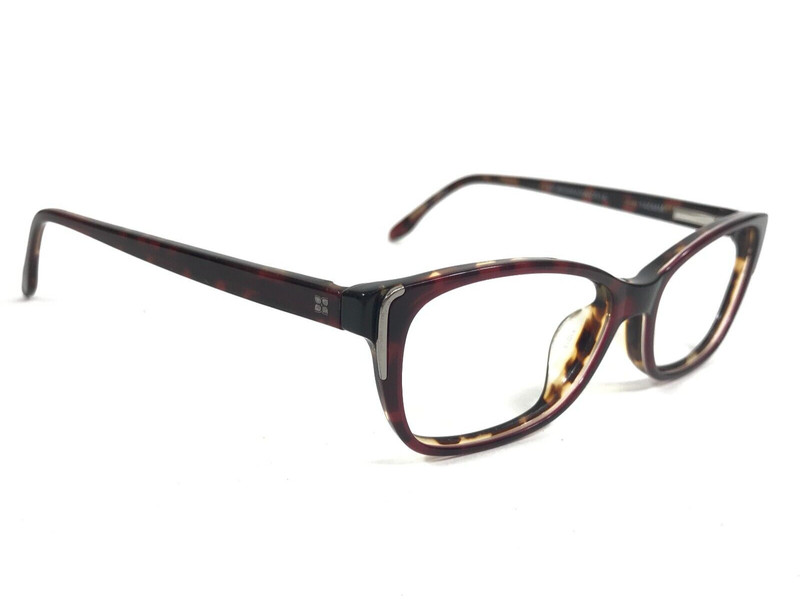 BCBGMAXAZRIA Eyeglasses Frames ADDISON WINE Tortoise Laminate Cat Eye 51-15-140 gallery