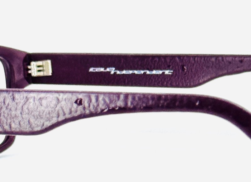 NEW ITALIA INDEPENDENT 5018 CRK.010 Burgundy Rectangle Eyeglasses 52-15-145 B:35 gallery