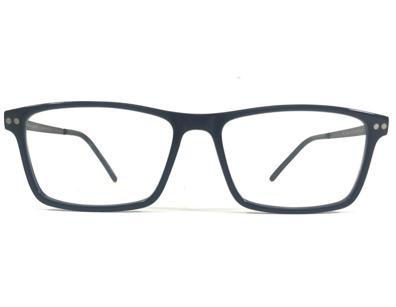 Prodesign Denmark Eyeglasses Frames 6615 c.9122 Dark Blue Silver 54-16-140
