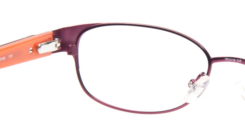 NEW LIZ Claiborne L602 0FR8 EGGPLANT VIOLET EYEGLASSES FRAME 50-16-135 B30"READ" gallery