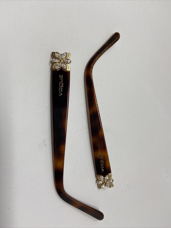 VOGUE VO 2548-B 162 130mm GOLD TORTOISE TEMPLE ARM PARTS NQ43