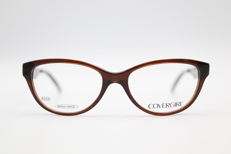 COVERGIRL CG0524 048 Brown 53-16-135 Eyeglass Frames Flex Hinges B319 gallery