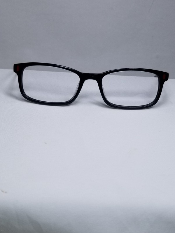 Mini Bronx Black/Red Eyeglasses Frames Only 48 16 130 Eyewear Boys Pre Teen