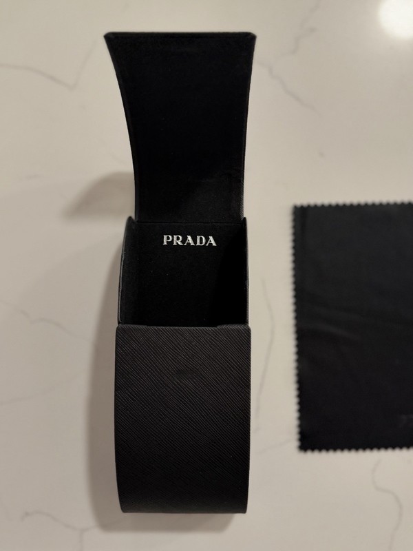 PRADA Milano Black Glasses Unisex gallery