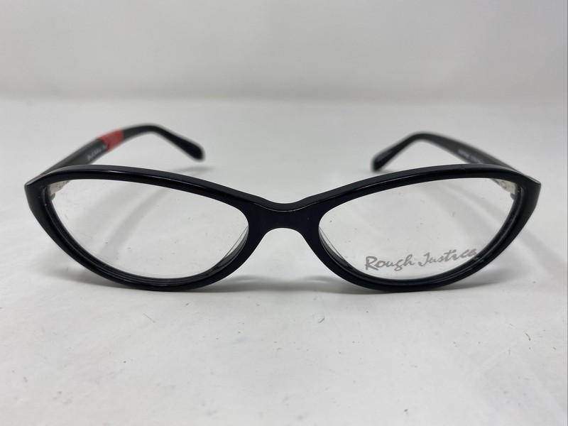 Rough Justice Foxy Black Magic 53-16-135 Full Rim Eyeglasses Frame EB56