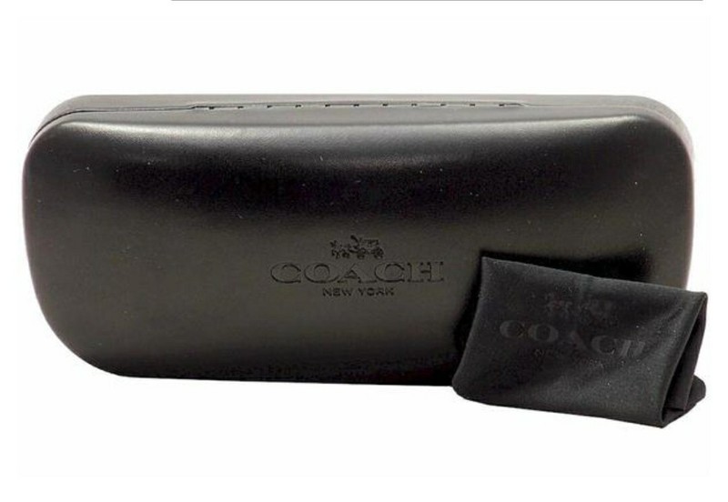 COACH Woman's Eyeglasses HC 6146U 5002 Black Frame 55 mm gallery