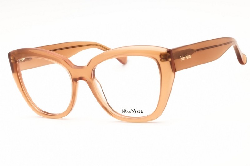 MAX MARA MM5134-045-54 Eyeglasses Frame Size 54mm 18mm 140mm LIGHT BROWN Women