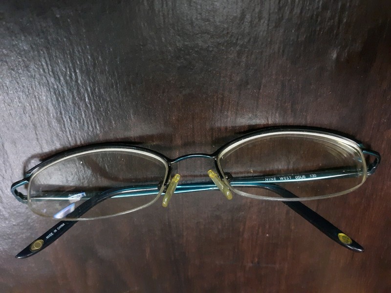 Nine West Eyeglass Frame 0SU6 337 51-16-135 Acrylic Brown Blue Glasses K