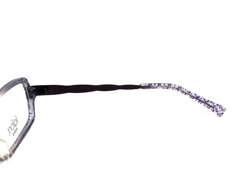 Jean Lafont Eyeglasses Frames GRAZIELLA 709 Purple Clear Lattice 56-14-140 gallery
