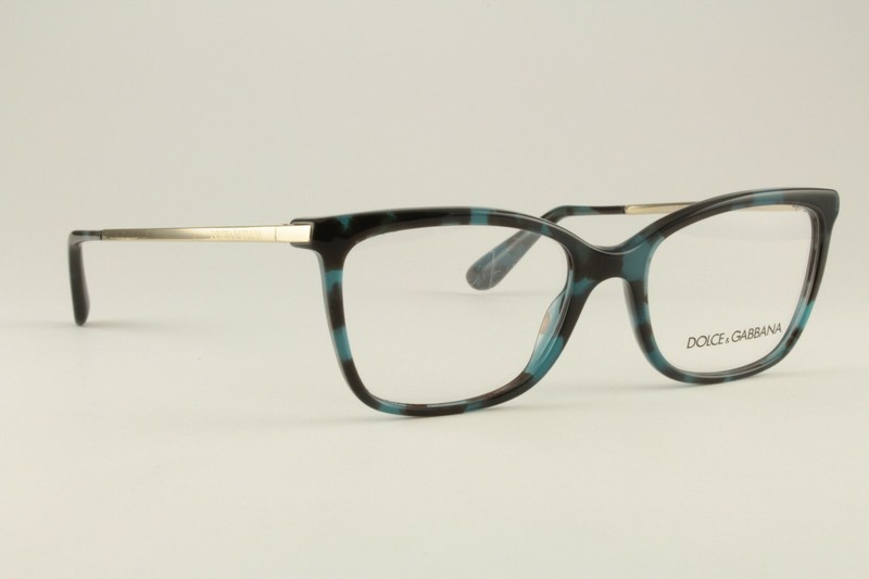 Authentic Dolce & Gabbana Glasses DG 3243 2887 Green Tortoise 52mm Frames RX gallery