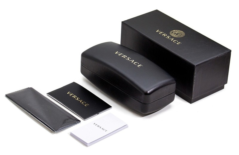 Versace VE3292 GB1 Eyeglasses Black Frame Demo Lens 54mm gallery