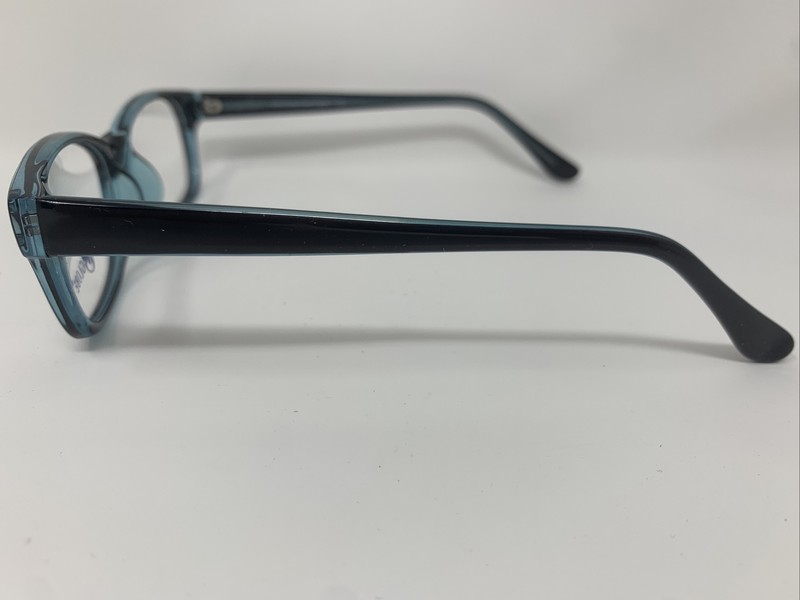 New Globe Eyeglasses Frames L4053 Blue 51-17-140 Full Rim Plastic E766 gallery