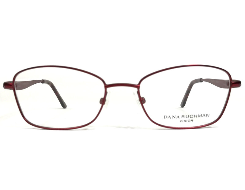 Dana Buchman Eyeglasses Frames BEVERLY CS Red Cat Eye Full Rim 50-17-130