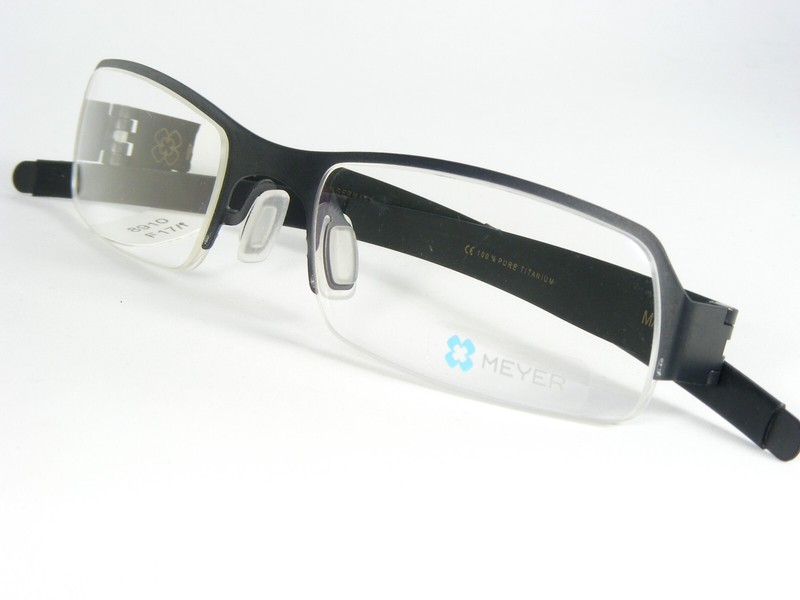 MEYER MALMO CHARCOAL /DARK OLIVE EYEGLASSES GLASSES TITANIUM 47-15-133mm Germany gallery