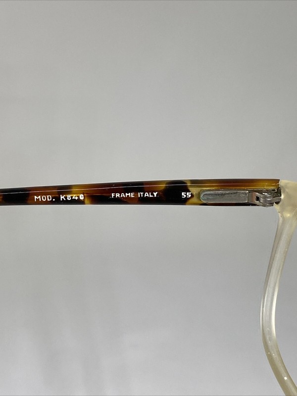RIMS & GOGGLES K840 M1451 Italy Clear/Brown Tort 55-22-150 Eyeglasses Frame gallery