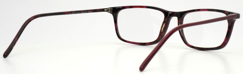 BELLAGIO 839 C02 Burgundy Womens Rectangle Full Rim Eyeglasses 50-17-135 B:32 gallery