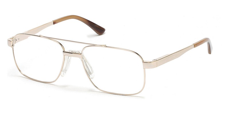 J. Landon JL1002 Eyeglasses Men Pale Gold 57mm New 100% Authentic