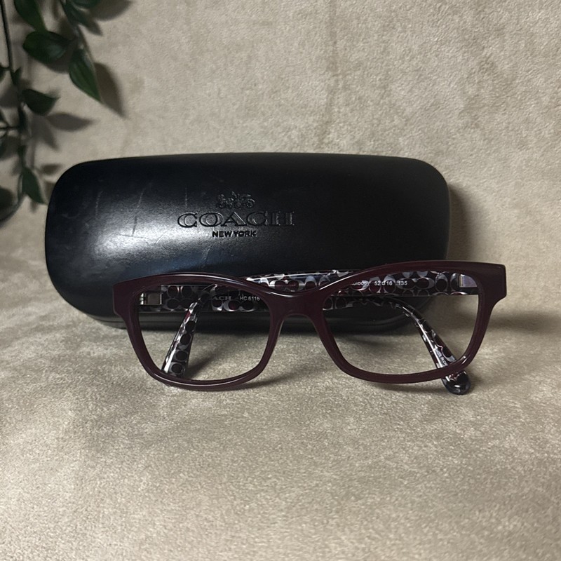 COACH NEW YORK HC6116 5509 Oxblood Red 54-16-135 Eyeglasses Frame