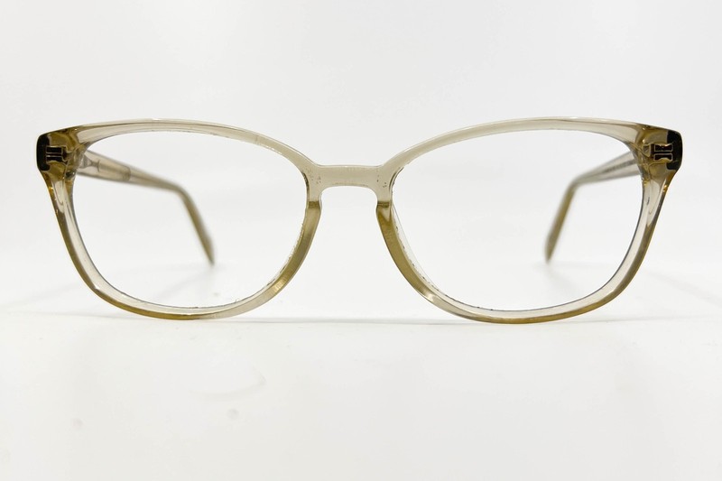 Warby Parker Eyeglasses Clemens M 205 Smokey Quartz Crystal 54-16-142