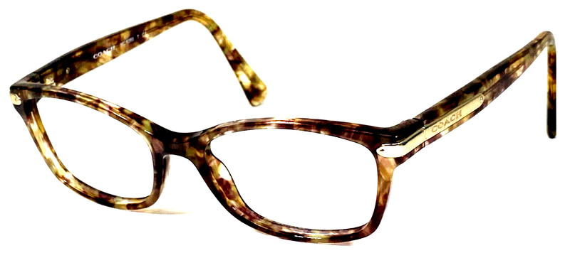 COACH NEW YORK HC6065 5287 Brown Gold 51-17-135 Eyeglasses Frame