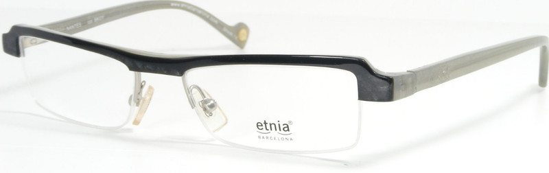 etnia BARCELONA Nantes BKGY Black Grey Eyeglasses Glasses Frame 51-18-135 NEW gallery