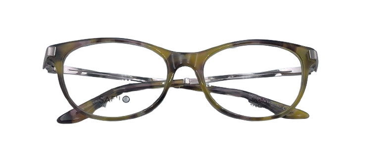 Safilo Elasta SA 6048 Y3F Cat Eye Tortoise Eyeglasses Frame. Made In Italy gallery
