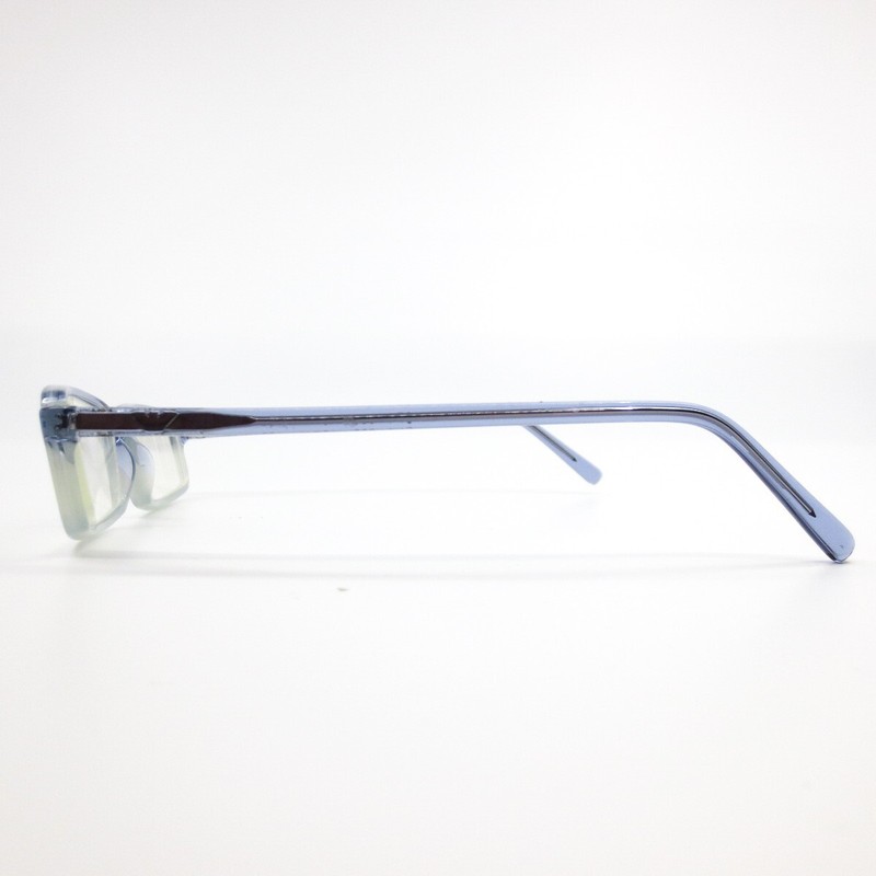 Emporio Armani 674 663 Eyeglasses Frames Blue clear Oval glasses 49-17-135 gallery