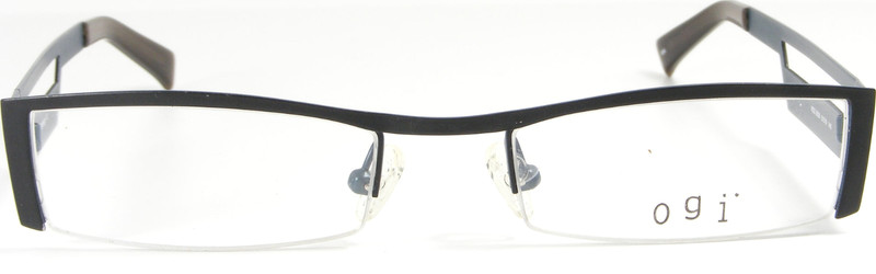OGI 9038 654 Matte Black / Blue Eyeglasses Glasses Frame 51-19-140 Germany NEW