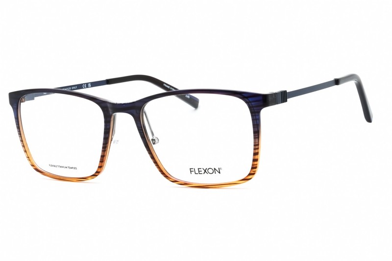 FLEXON EP8011 418 Eyeglasses Blue Amber Gradient Frame 53mm