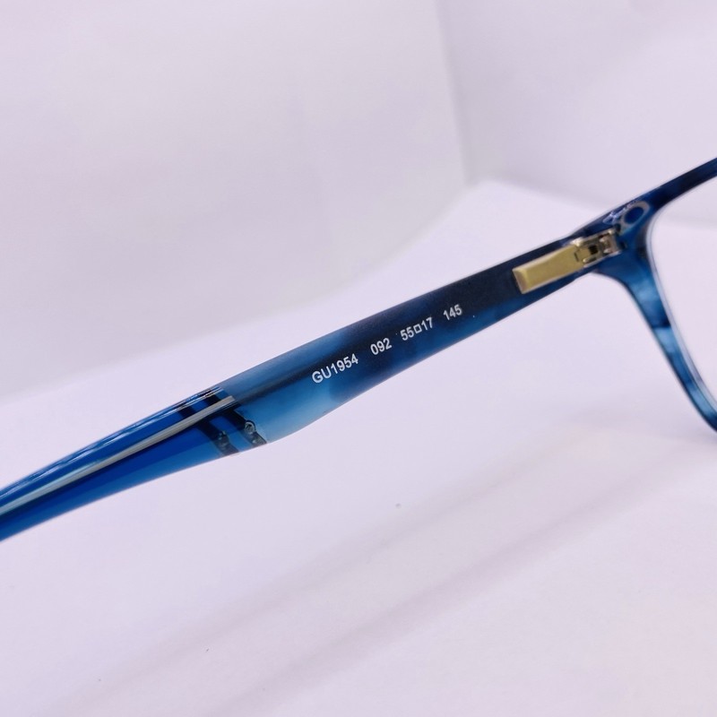 Guess Eyeglasses Authentic GU 1954 092 55 [] 17 145 Black Blue Gradient gallery