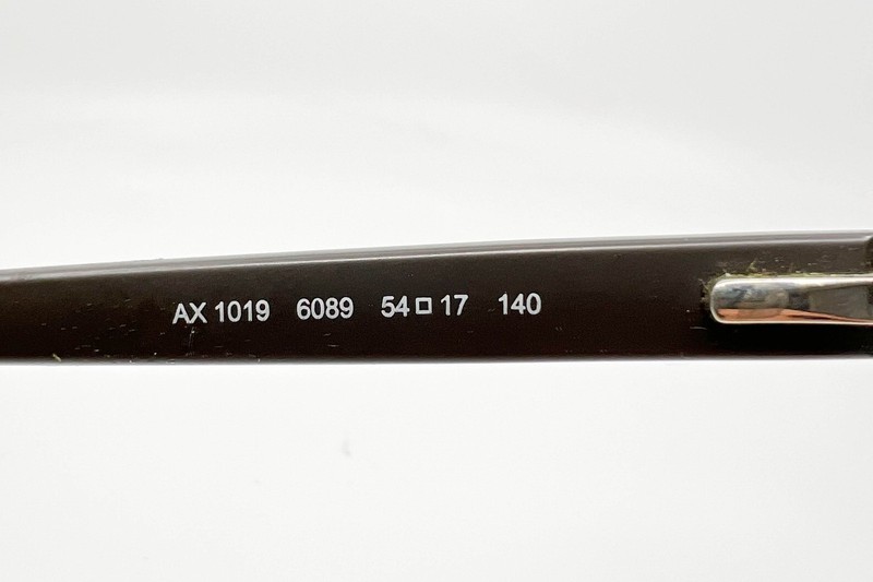 ARMANI EXCHANGE AX1019 6089 Gunmetal Square Eyeglasses Frames 54-17-140 gallery
