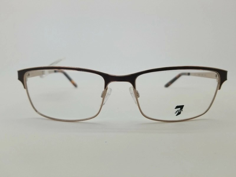 1 Unit New 7 Fam Brown Eyeglasses Frames 564794563 BWN 54-18-145 #574
