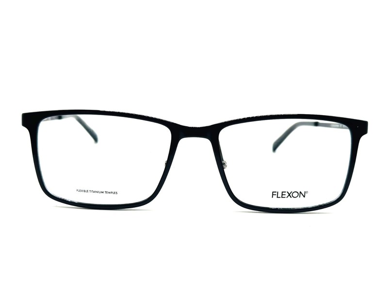 NEW FLEXON EP8009 001 BLACK MEN EYEGLASSES 56MM 18 145 gallery
